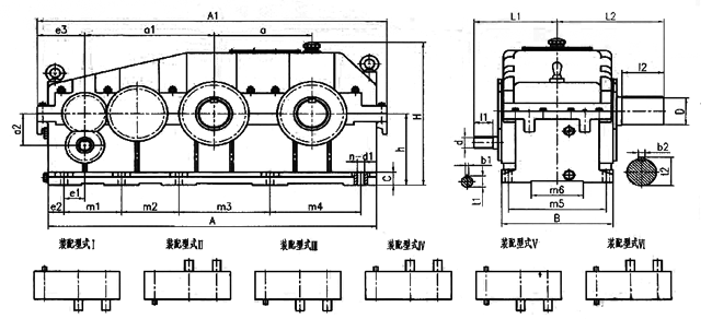 SK(XK)開煉機(jī)專用減速器